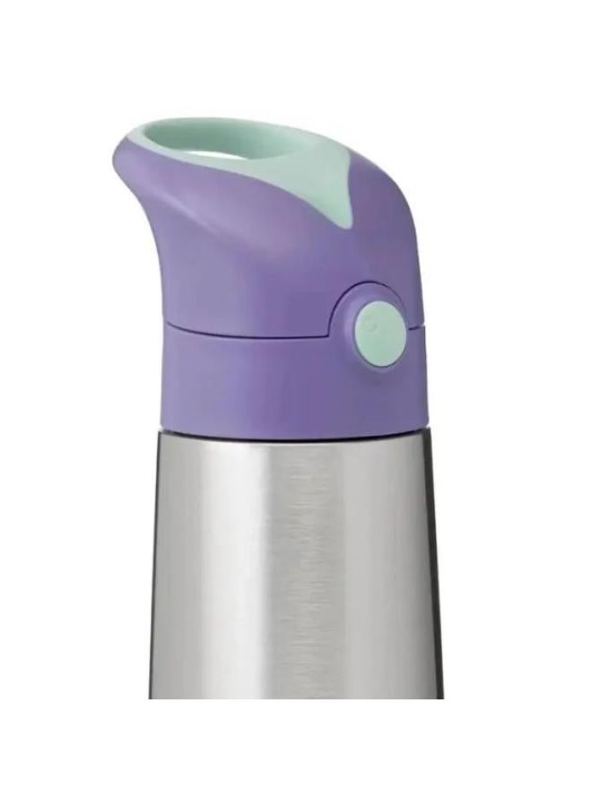 B.box Lilac Pop 500mL Bottle stainless steel For Hot and Cold Drinkies - Image 2