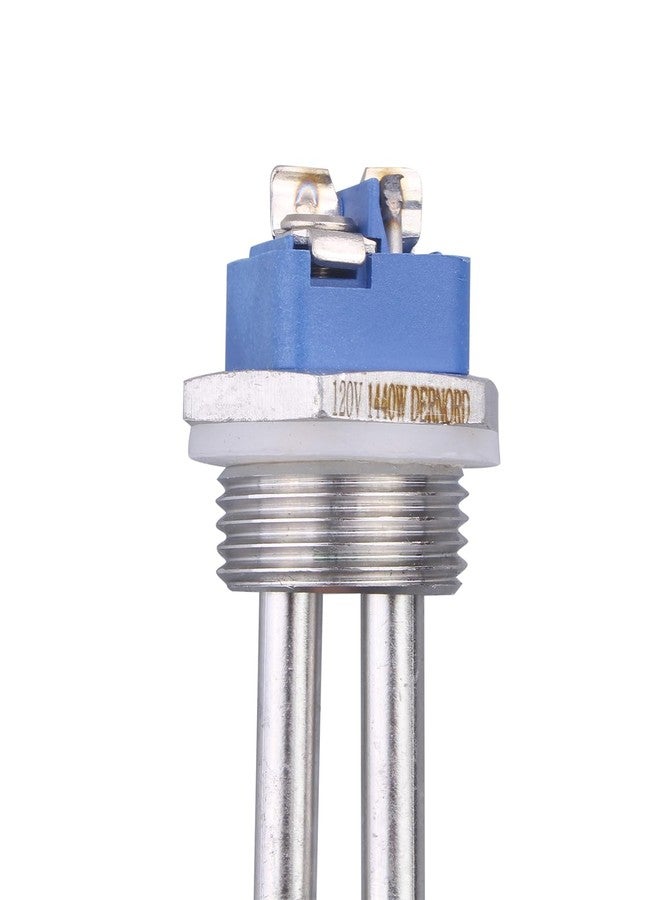 ديرنورد مجموعة سخان مياه DERNORD 120 فولت 1440 واط، نوع لولبي، مناسب للسيارات الترفيهية والقوارب والمقطورات والسفر والضواحي، ملحقات مجموعة تجهيز السيارة لفصل الشتاء (عبوة من قطعتين) - Image 2