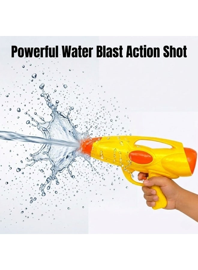 Lukadah Kids Water Gun Toy – High Pressure Super Soaker Blaster for Boys & Girls – Colorful Plastic Squirt Gun with Easy Pump Action – Summer Outdoor Beach Pool Toy for Kids Age 3+ – Lightweight Durable Water Shooter Toy Gift - Image 2