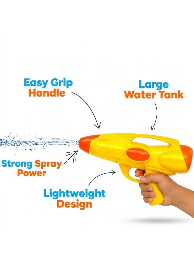 Lukadah Kids Water Gun Toy – High Pressure Super Soaker Blaster for Boys & Girls – Colorful Plastic Squirt Gun with Easy Pump Action – Summer Outdoor Beach Pool Toy for Kids Age 3+ – Lightweight Durable Water Shooter Toy Gift - Image 4