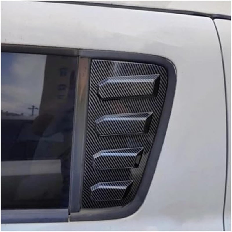 DEMULAX Car Rear Louver Window Cover Trim Sticker - Image 4