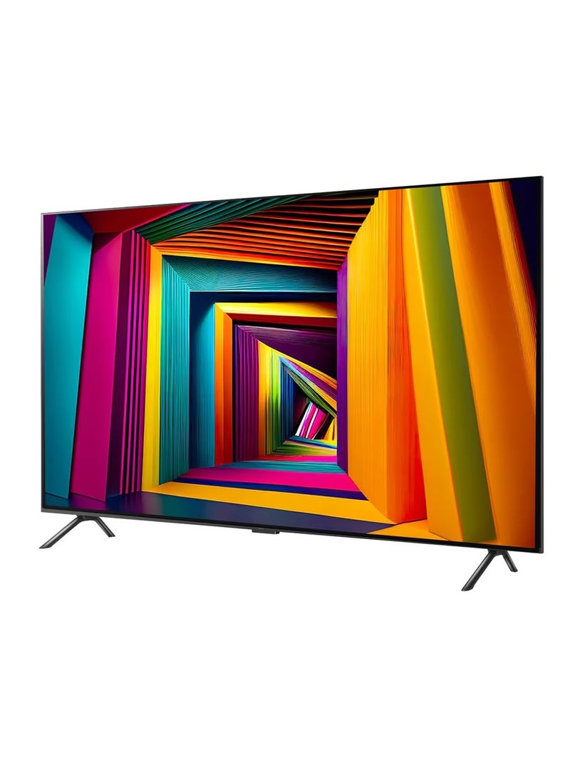 LG 98 Inch LG UHD UT90 4K Smart TV AI Magic remote HDR10 Pro / HLG WebOS24, Model Year 2024 ,120HZ, alpha 8 AI Processor 4K (9.1.2 virtual surround sound) - 98UT90006LA Black - Image 3
