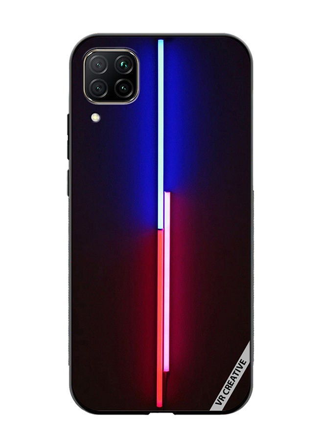 VR CREATIVE Protective Case Cover For Huawei Nova 7i/P40 Lite Lights Design Multicolour - Image 1