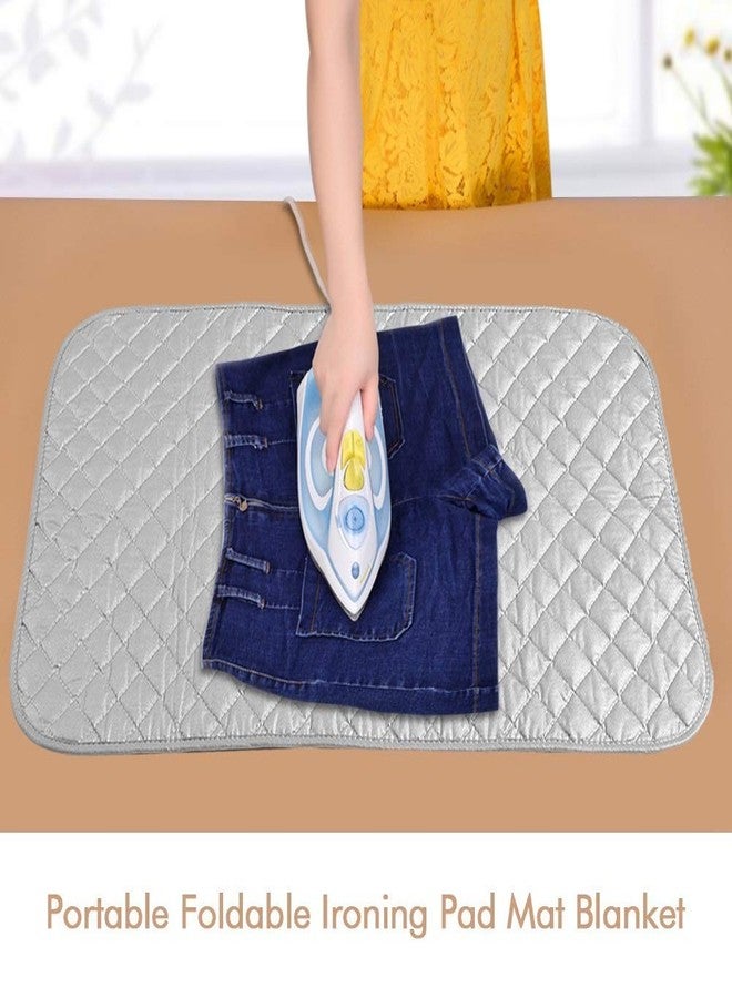 True & Tidy حصيرة ترو آند تايدي، للكي بالبخار، تحوّل الأسطح المستوية فورًا إلى لوح كيّ مريح، MAT-100، 32.7 بوصة × 19.3 بوصة × 0.3 بوصة - Image 2