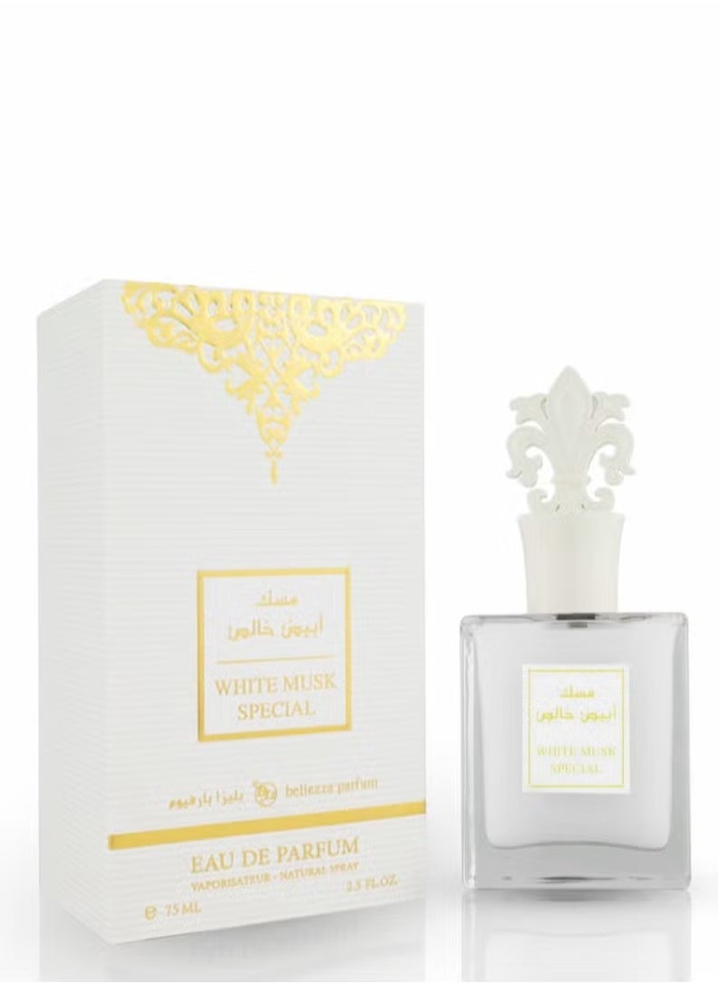 bellezza Pure white musk perfume 75 ml  - Image 1