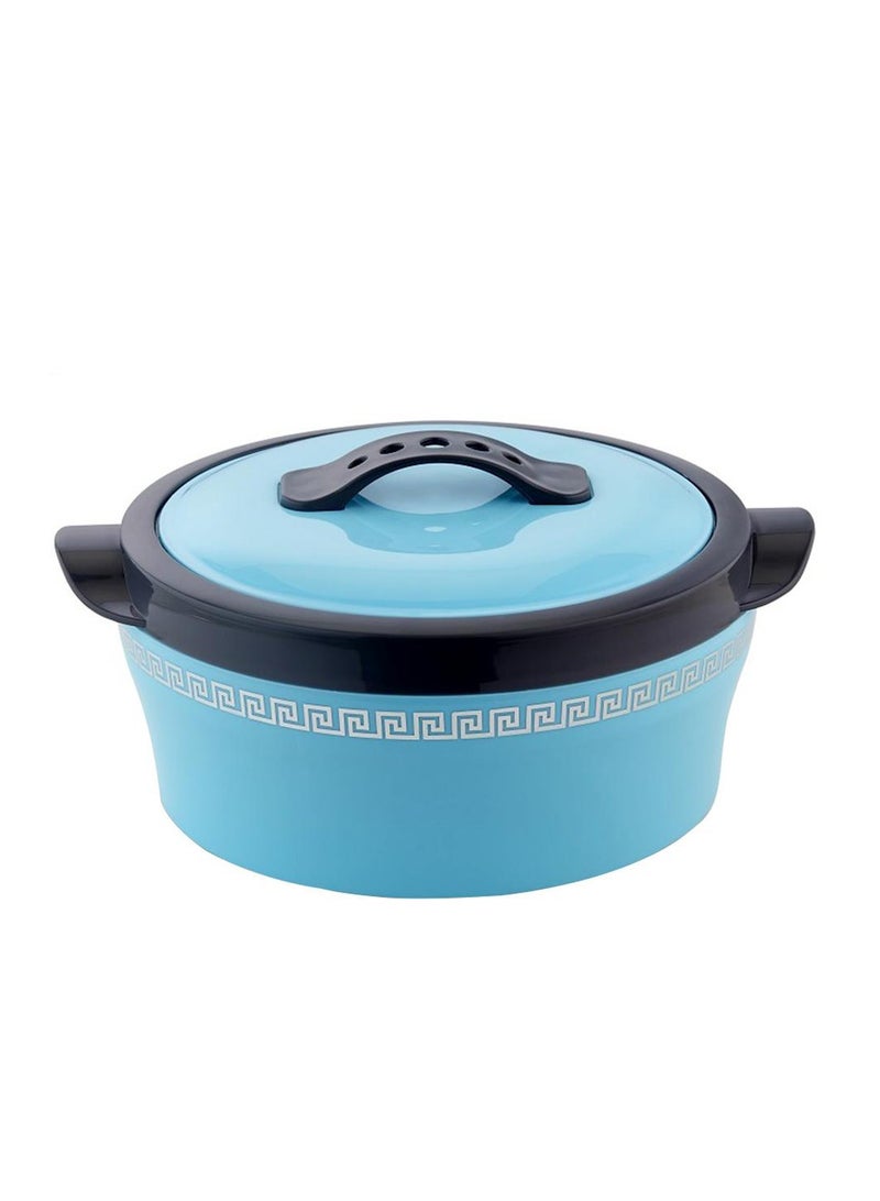 SELVEL Florence Blue Plastic Insulated Hotpot