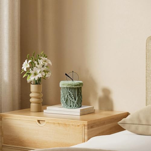 HOSROOME Glasses Holder for Nightstand Boho Decor Eyeglass Holder Stand for Office Desk Organizer-Green - Image 4