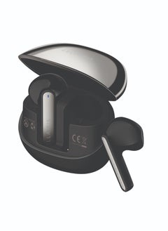 OPAL TWS Wireless Earbuds, In-Ear Bluetooth V5.3 + EDR, Noise Reduction, Talk/Music Time: 4-5 hours, Light-Weight Wireless Earphones – Chrome Black