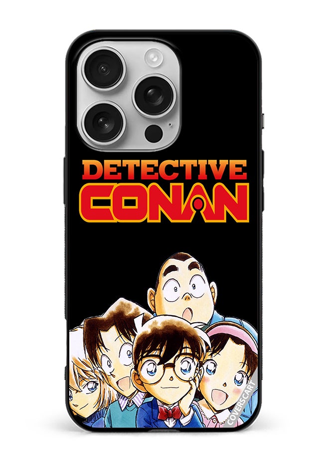 COVERSCART Protective Case Cover For Apple iPhone 16 Pro Max Detective Conan Design Multicolour