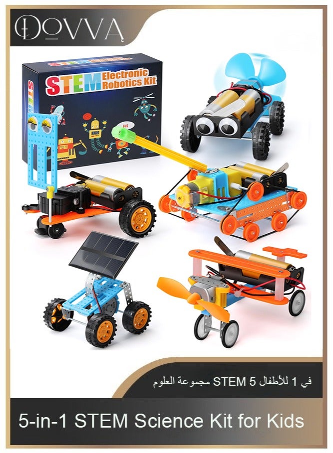 دوفا مجموعات العلوم والتكنولوجيا والهندسة والهندسة والرياضيات لأعمار من 6-12 سنة من دوفا، ألعاب روبوت التعلم والتعليم، مجموعات بناء هندسية علمية، مثالية كهدية لعيد الميلاد وأنشطة المدارس التعليمية - Image 1