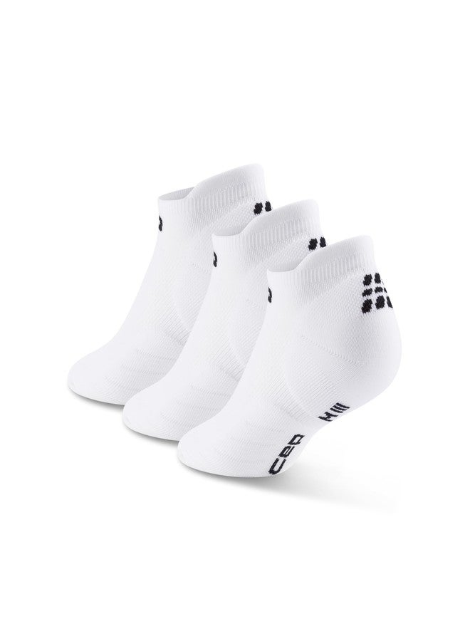 CEP Core Run No Show Socks 5.0, 3-PACK, White, Unisex, LG - Image 3