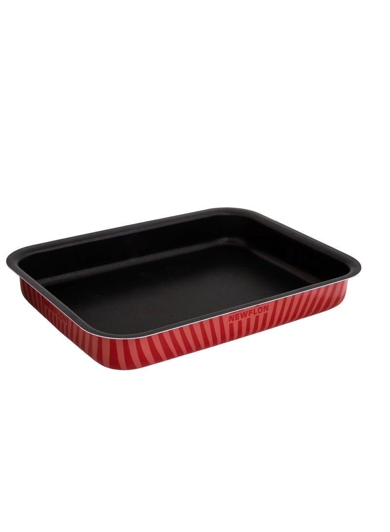 Newflon Rectangular Oven Tray set 3 Pieces Size ( 25-29-31 ) - Image 4