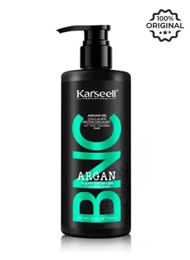 Karseell karseell argan oil collagen biotin organic super detangle conditioner 500 ml 