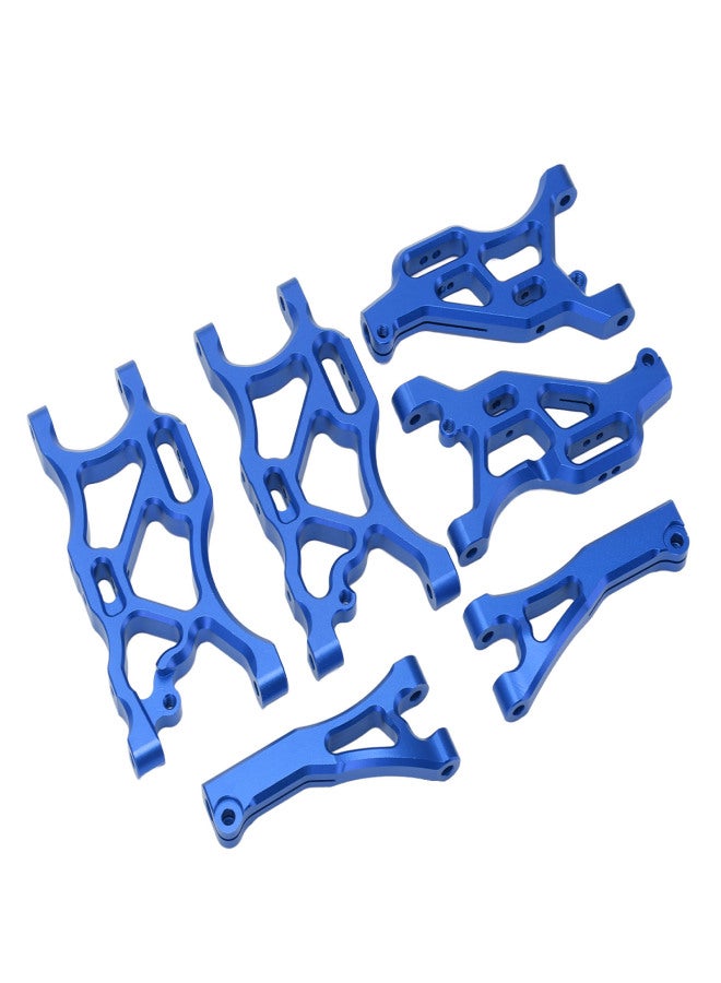 RC Suspension Arm Set Aluminum Alloy Front Rear Swing Arms with Ball Head for ARRMA 1/7 LIMITLESS for INFRACTION 6S for TYPHON 6S 1/8 RC Car Blue - Image 5
