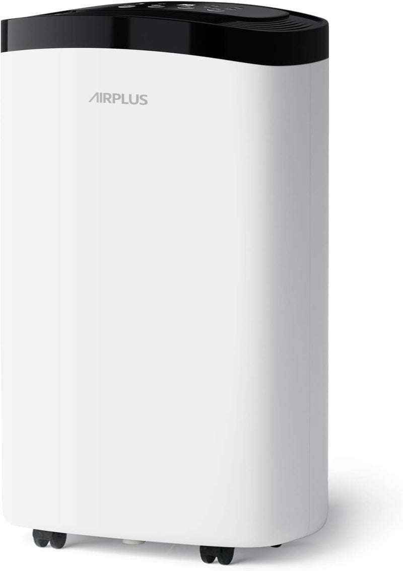 airplus مجفف هواء AIRPLUS 1500 قدم مربع للقاعدة 30 بوصة مجفف قوي للمنزل الغرف الكبيرة غرف النوم سعة كافية خزان مياه مع خرطوم تصريف AP1907 - Image 1