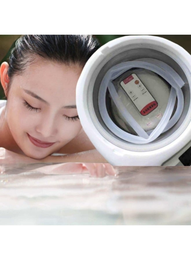 GGEROU 1 شخص مولد ساونا لساونا سبا خيمة أكبر المحمولة حمام البخار البخار أضعاف ساونا المقصورة 130*73*73 سنتيمتر - Image 5