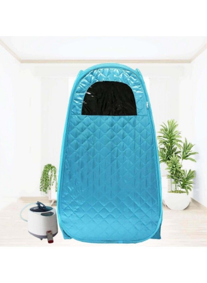GGEROU 1 شخص مولد ساونا لساونا سبا خيمة أكبر المحمولة حمام البخار البخار أضعاف ساونا المقصورة 130*73*73 سنتيمتر - Image 2