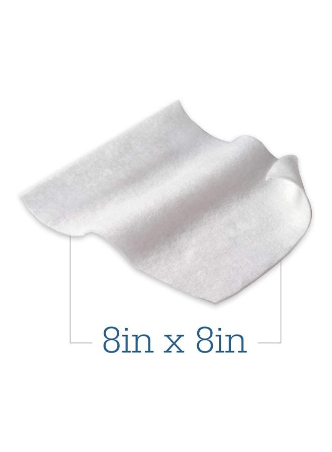 Sage مناديل الاستحمام الأساسية - 1 عبوة، 8 مناديل - بدون شطف، خالية من العطور، مناديل استحمام فائقة النعومة والسماكة - Image 5