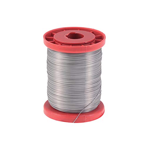 VORCOOL 24 Gauge Stainless Steel Wire 0.5Mm for Beehive Frames Beekeeping Wire Tool with Random Color 1.39Oz for Hive Frame Construction - Image 1