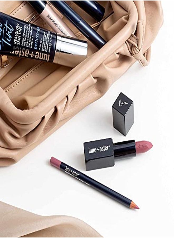 Lune+Aster - Powerlips Lip Liner Double Booked Formulated With Nourishing Marula Oil And Vitamins C & E, It Glides On Smoothly To Effortlessly Create A Perfectly Polished Look. - Image 1