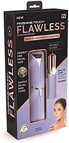 Finishing Touch Flawless Womens Painless Hair Remover LavenderRose Gold - Image 2