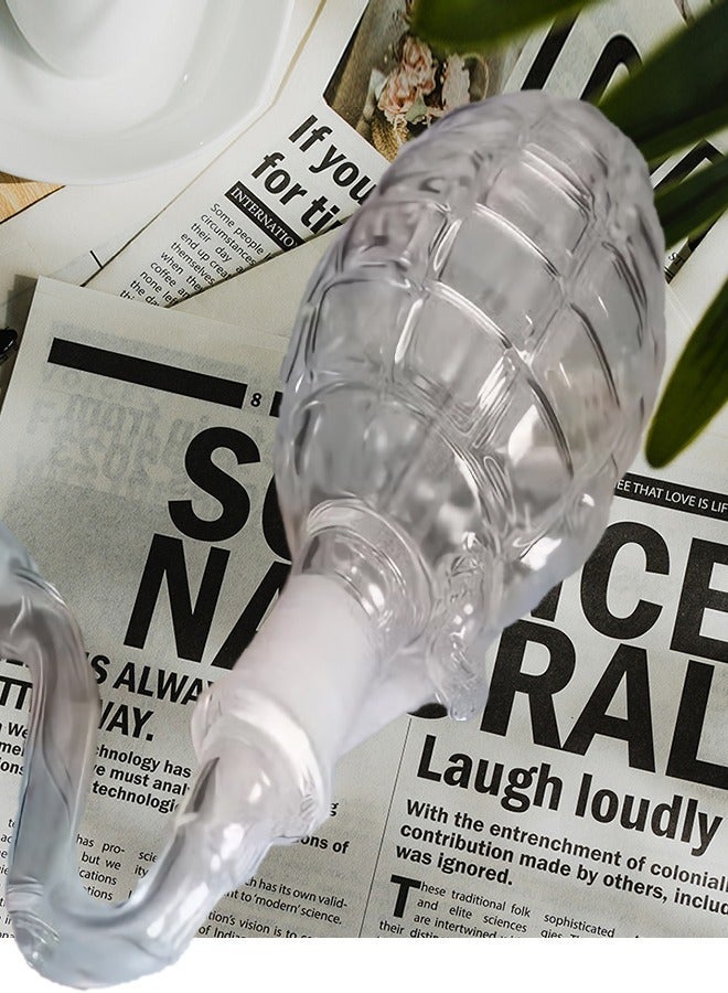 Heat resistant oil lamp vase (transparent) - Image 1