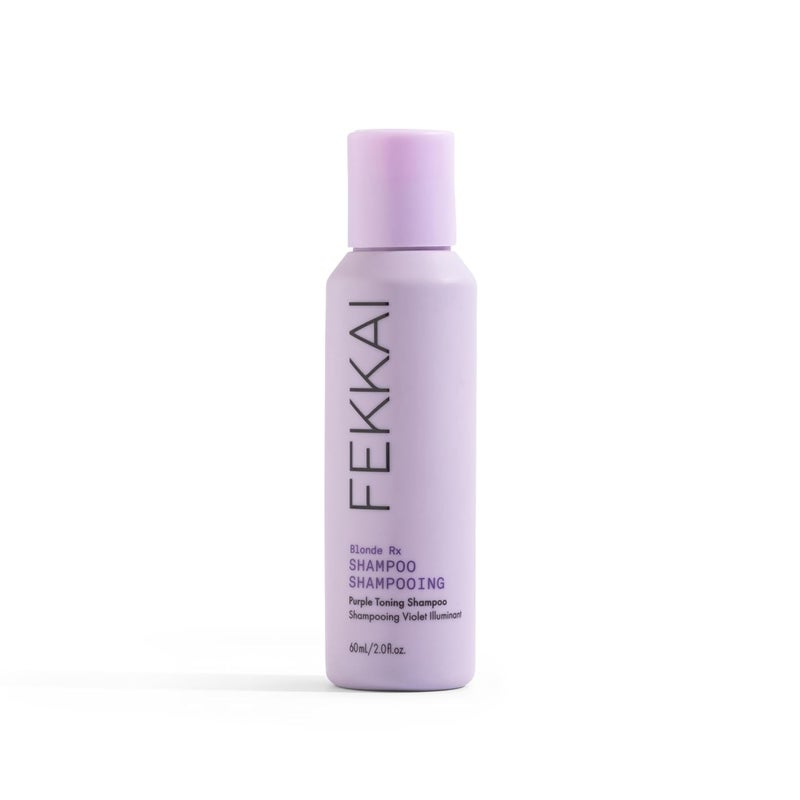Fekkai Blonde Rx Purple Shampoo  2 oz  Leaves Hair 3X Stronger with 67 Less Breakage  Free of Sulfates Parabens Phthalates  Vegan CrueltyFree