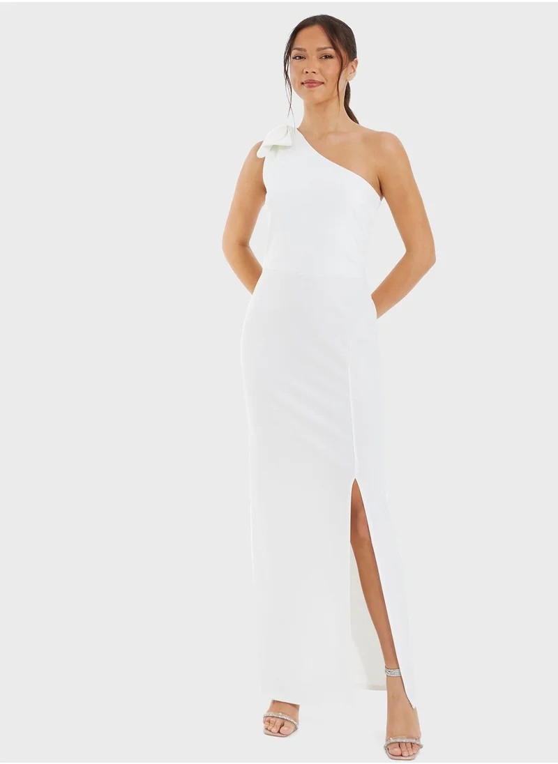 QUIZ Asymetric Embellished Dress