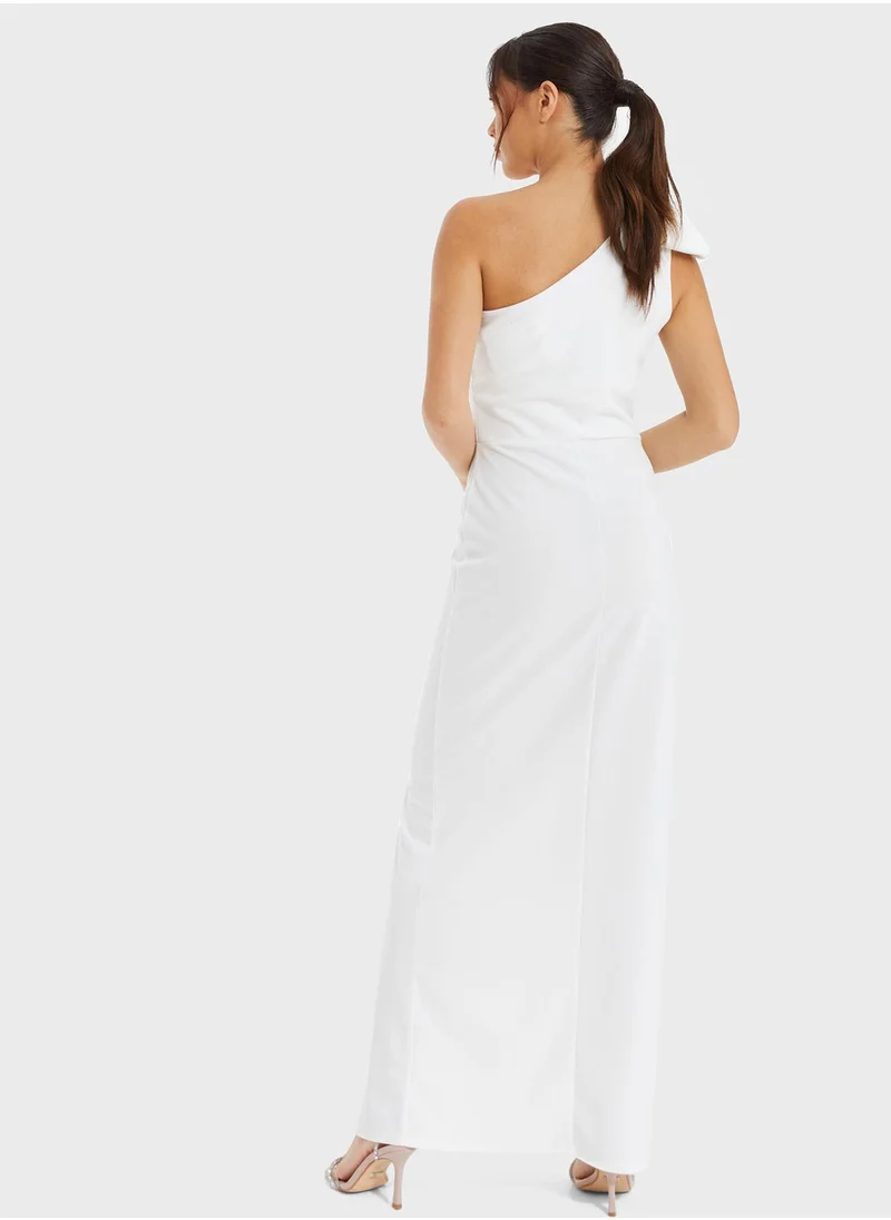 QUIZ Asymetric Embellished Dress