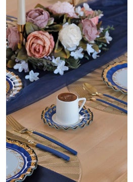 Glore Elegance Glass Coffee Set for 6 People  - Image 3