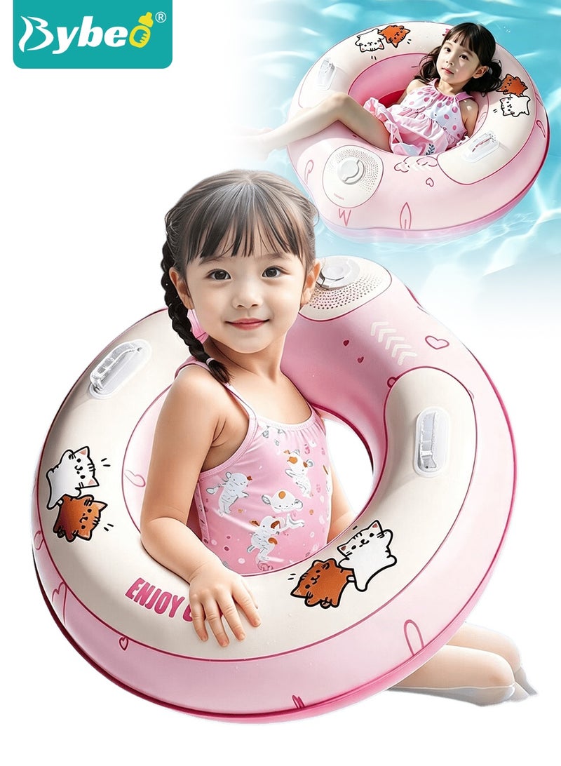 Bybeo Toddler Pool Float, Kids Swimming Ring, Inflatable Baby Pool Floats Swim Circle with Double Airbag, Children Float Tube Toy For Beach Lake River Water Pool For Boys Girls 20-40kg - Image 1