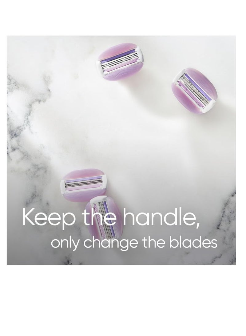 رؤوس ماكينة الحلاقة جيليت فينوس - 4 قطع - Image 5