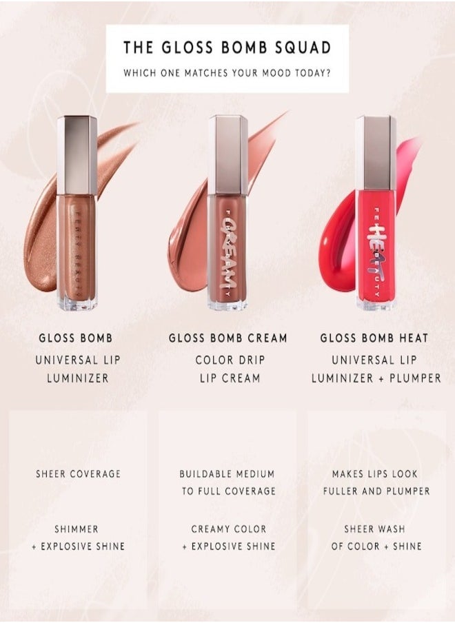 FENTY BEAUTY - Fenty Beauty by Rhianna Gloss Bomb Universal Lip Luminizer Hot chocolit heat 04 - Image 1