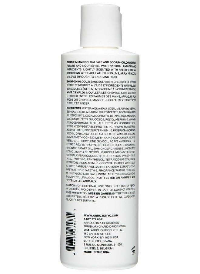 ARROJO Gentle Sulfate Free Shampoo Gentle Shampoo To Repair & Nourish Hair Shampoo W/Vitamin B5 Avocado Oil & Honey Lightly Scented Cleansing Shampoo Paraben Free Shampoo  - Image 3