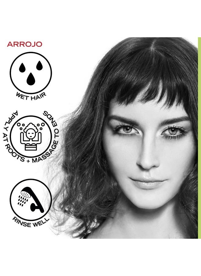 ARROJO Gentle Sulfate Free Shampoo Gentle Shampoo To Repair & Nourish Hair Shampoo W/Vitamin B5 Avocado Oil & Honey Lightly Scented Cleansing Shampoo Paraben Free Shampoo  - Image 5