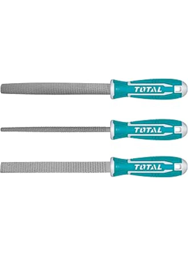 TOTAL Set of 3 rasps with ergonomic handle TOTAL by INECO