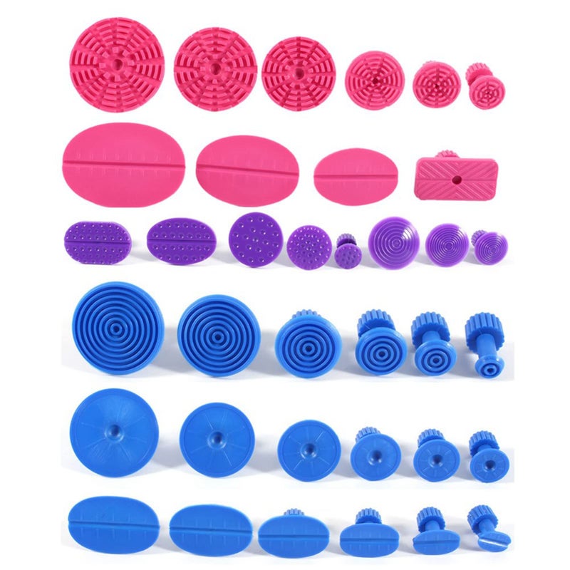 Car Paintless Dent Repair Pulling Tabs Auto Body Dent Removal Tool Kit - Image 2