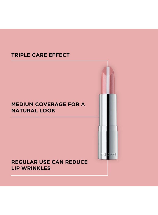 أرتديكو أحمر شفاه ARTDECO Hydra Care - Rose Oasis - أحمر شفاه مغذي بلون شفاف - تغطية متوسطة لمظهر طبيعي - يقلل من تجاعيد الشفاه - العناية بالشفاه - يدوم طويلاً - مكياج نباتي - حمض الهيالورونيك - 0.12 أونصة - Image 2