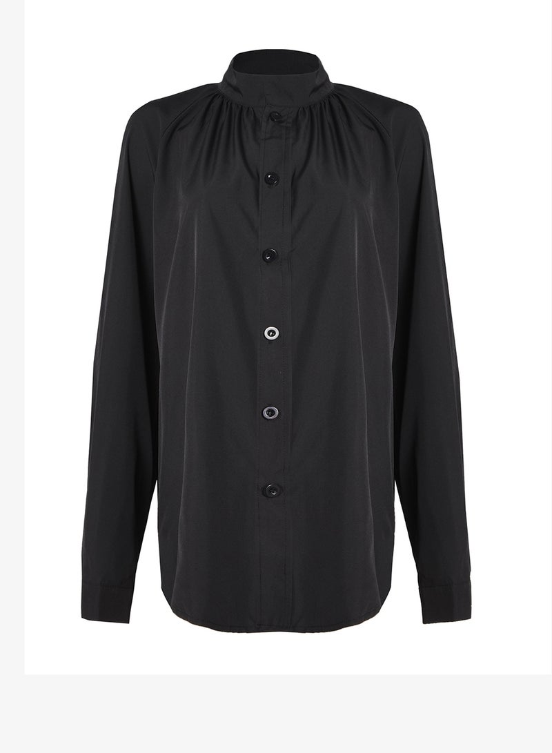 جينجر بلس قميص فضفاض بأزرار - Image 1