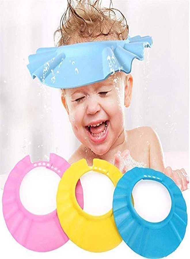 PAVITYAKSH Baby Shower CAP Baby Shower Hair Wash Cap for Children Adjustable Shower Cap - Image 5