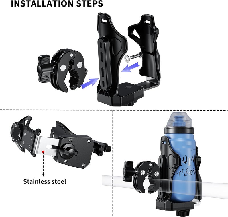 iMESTOU Motorcycle Cup Holder - Image 5