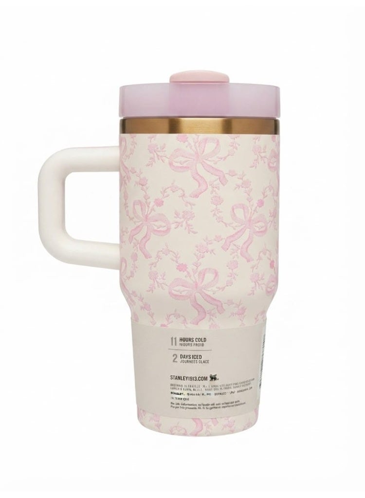 Stanley Quencher H2.0 Flow State Stainless Steel Vacuum Insulated Tumbler with Lid and Straw for Water, Iced Tea or Coffee, Smoothie and More, 20 oz - Image 2