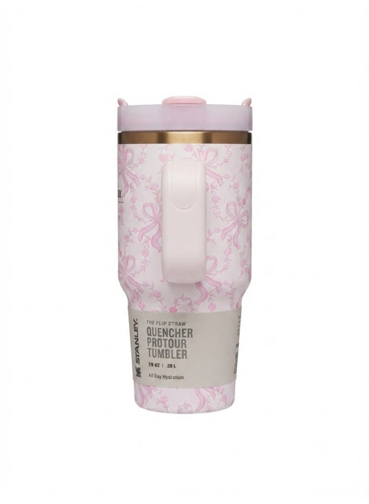 Stanley Quencher H2.0 Flow State Stainless Steel Vacuum Insulated Tumbler with Lid and Straw for Water, Iced Tea or Coffee, Smoothie and More, 20 oz - Image 3