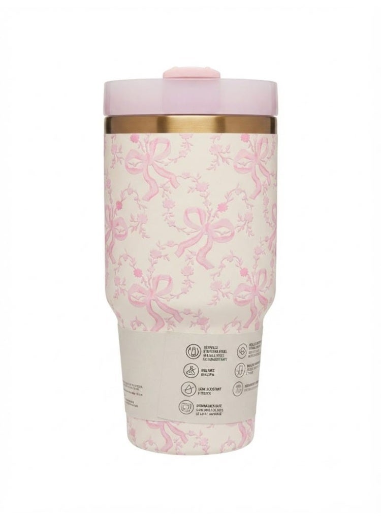 Stanley Quencher H2.0 Flow State Stainless Steel Vacuum Insulated Tumbler with Lid and Straw for Water, Iced Tea or Coffee, Smoothie and More, 20 oz - Image 4