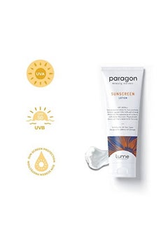 Lume By Paragon Beauty Garden Sunscreen Lotion Spf 50 ; Pa++ ; Water Resistant ; Suitable For All Skin Types (120 Gm)  - Image 4