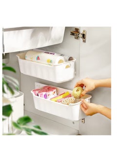Y&D Under Sink Organizers and Storage 2 PCS - Pull Out Cabinet Organizer Spice Rack Wall Mount Drawers Bathroom Organization Basket  - Image 1