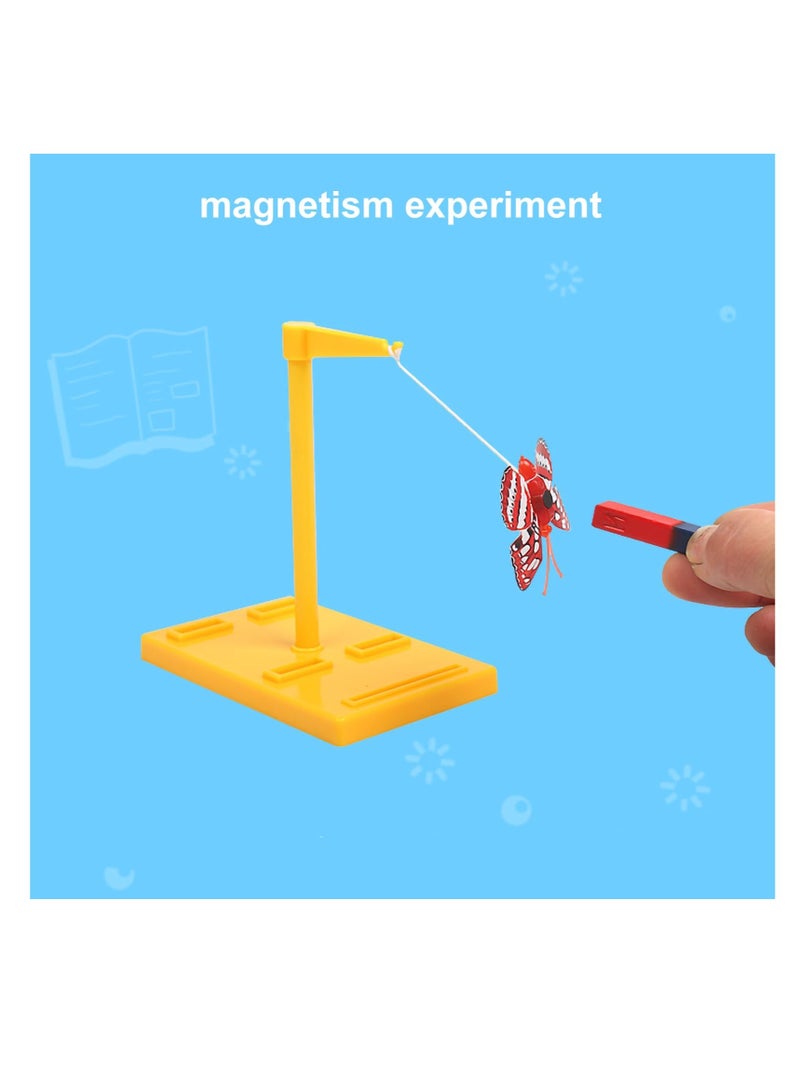 Excefore Science Electromagnet Kit for Kids, Electricity and Magnetism Experiment Kit, Physics STEM Kit, Educational Science Experiment Magnet Set, Includes Magnet/Compass/Circuit ect - Image 4