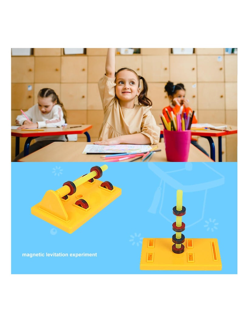 Excefore Science Electromagnet Kit for Kids, Electricity and Magnetism Experiment Kit, Physics STEM Kit, Educational Science Experiment Magnet Set, Includes Magnet/Compass/Circuit ect - Image 2