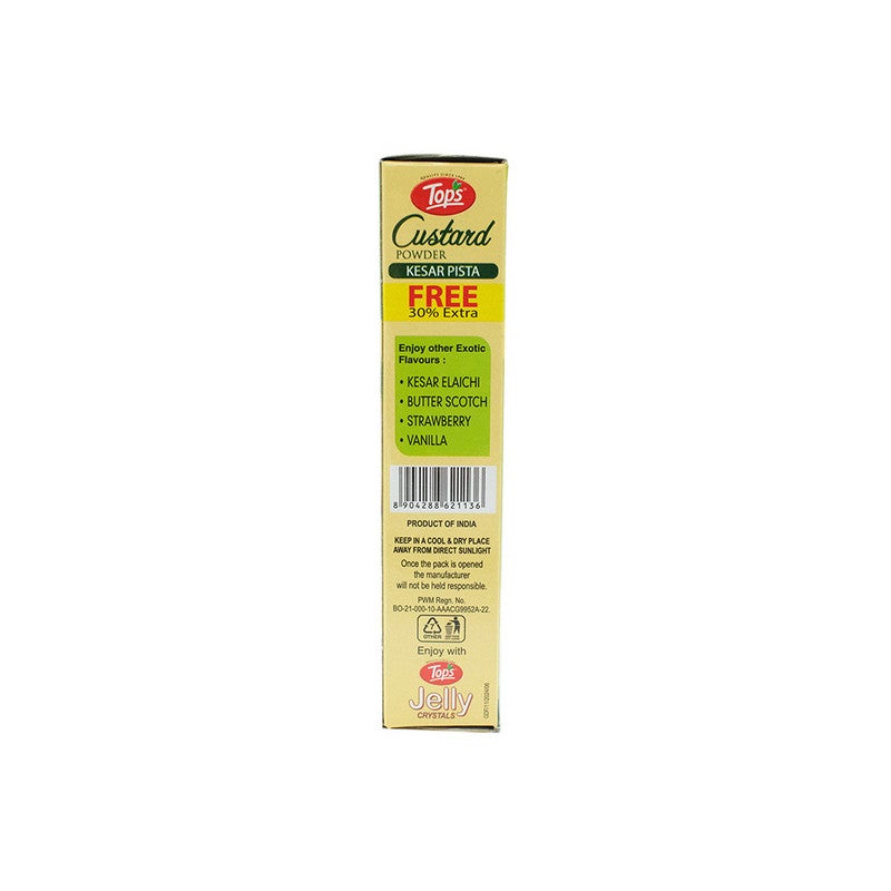 Tops Custard Kesar Pista 130G - Mono Carton - Image 4
