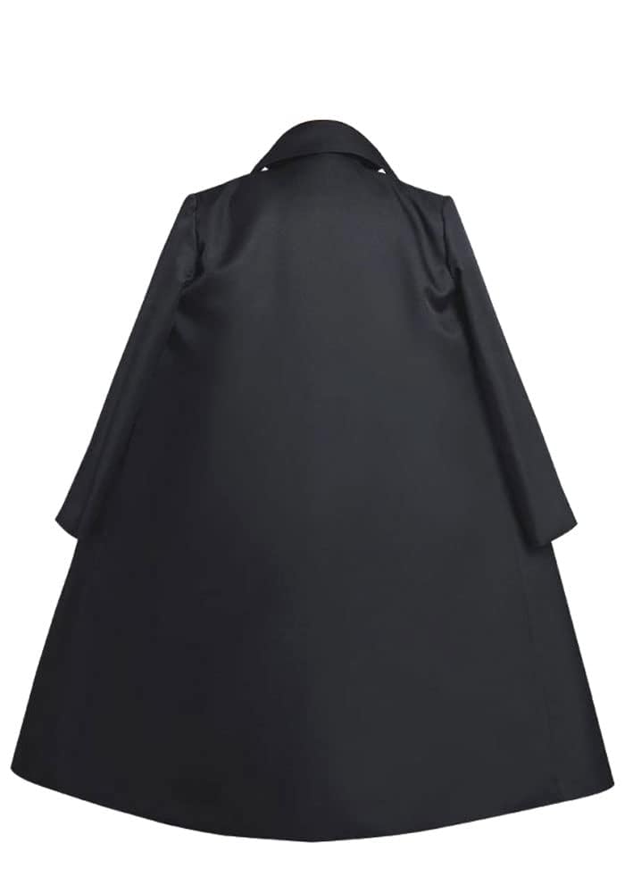 DAZCOS عباءة سوداء من DAZCOS مقاس أمريكي لملابس التنكر للرجال لعيد الهالوين صغير